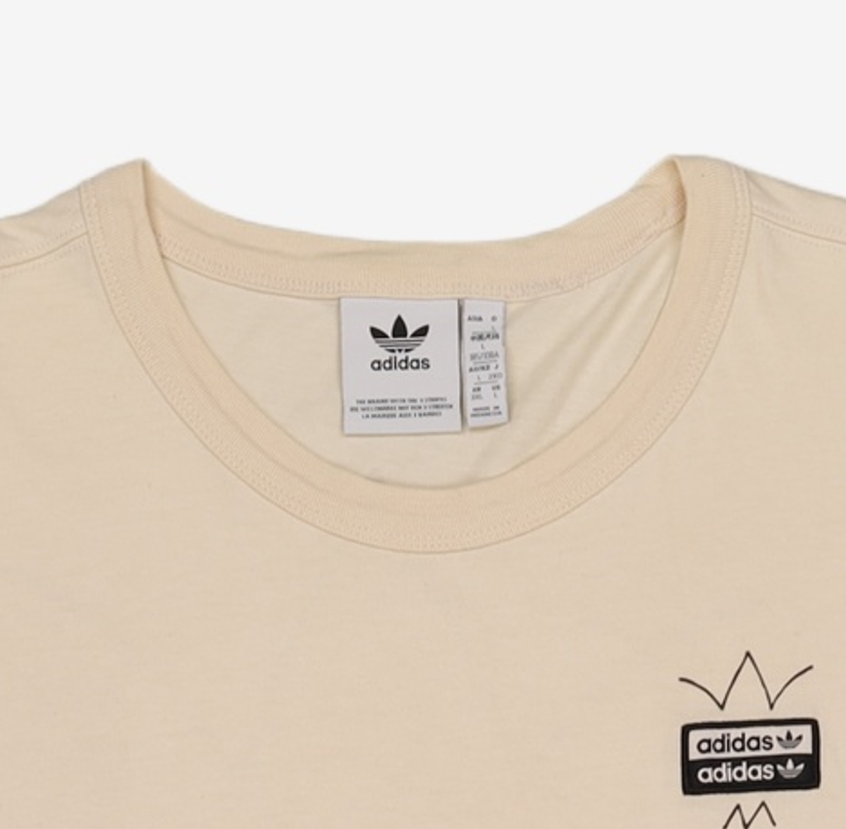 아디다스(ADIDAS) 반소매 티셔츠 L