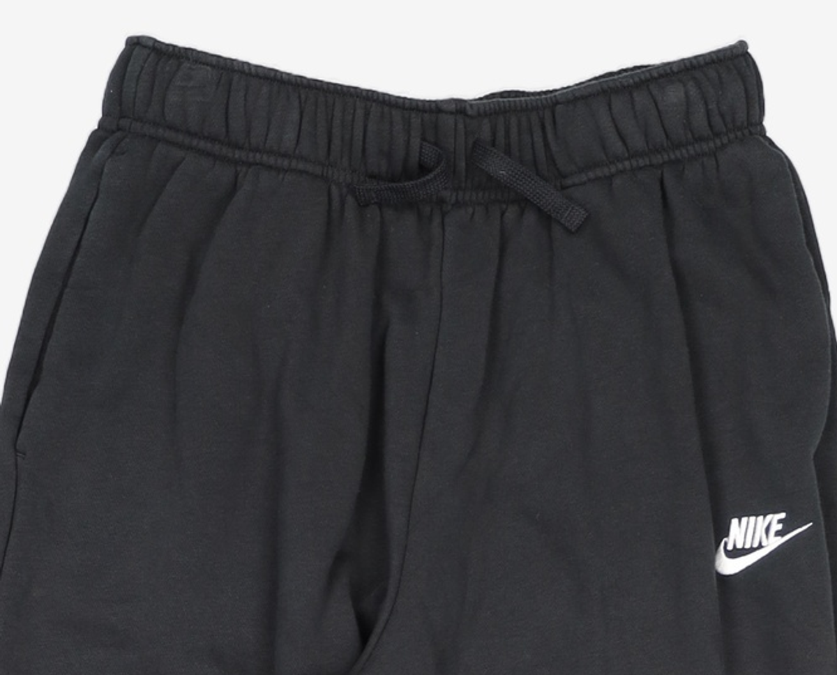 나이키(NIKE) 스포츠웨어 클럽 플리스 미드라이즈 오버사이즈 스웨트팬츠 W - 블랙:화이트 / DQ5801-010 XS