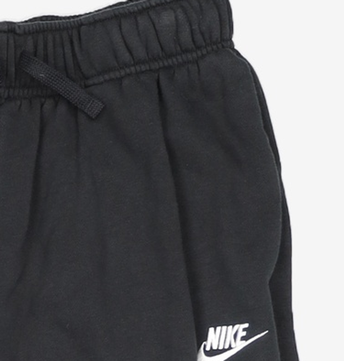 나이키(NIKE) 스포츠웨어 클럽 플리스 미드라이즈 오버사이즈 스웨트팬츠 W - 블랙:화이트 / DQ5801-010 XS