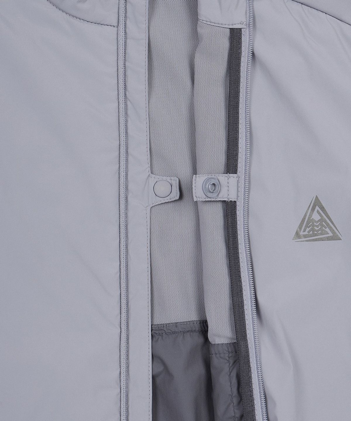 코오롱스포츠(KOLON SPORT) [TRAIL] 남성 트레일러닝 프리마로프트 후드 인슐레이션 재킷 TLJJX26751GRY