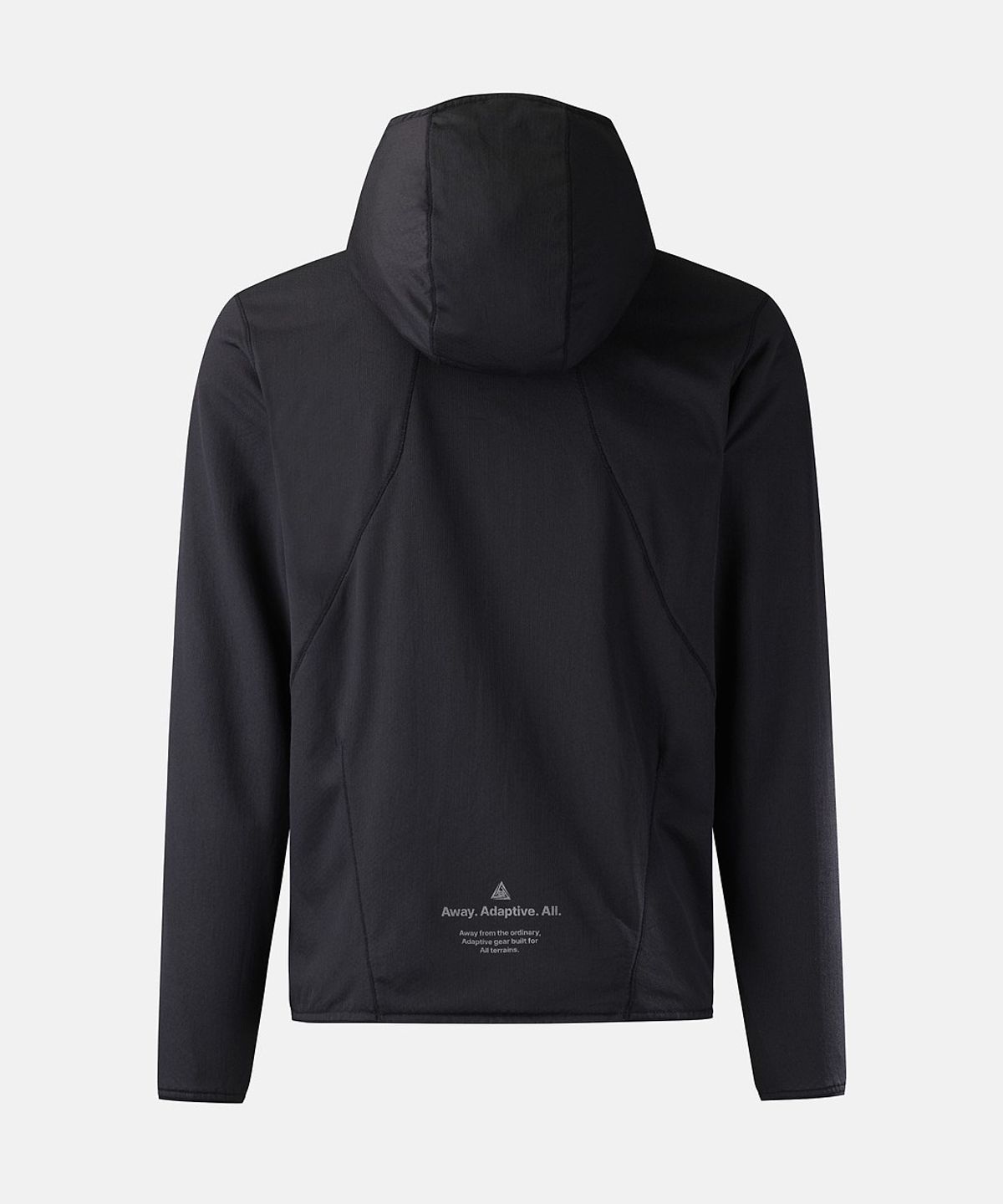 코오롱스포츠(KOLON SPORT) [TRAIL] 남성 트레일러닝 하이브리드 후드 집업 TLJJX26753BLK