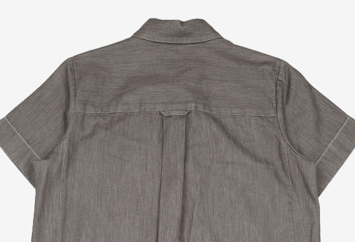 라코스테(LACOSTE) 여성 NEW 데님라이크 드레스 [차콜그레이] 34