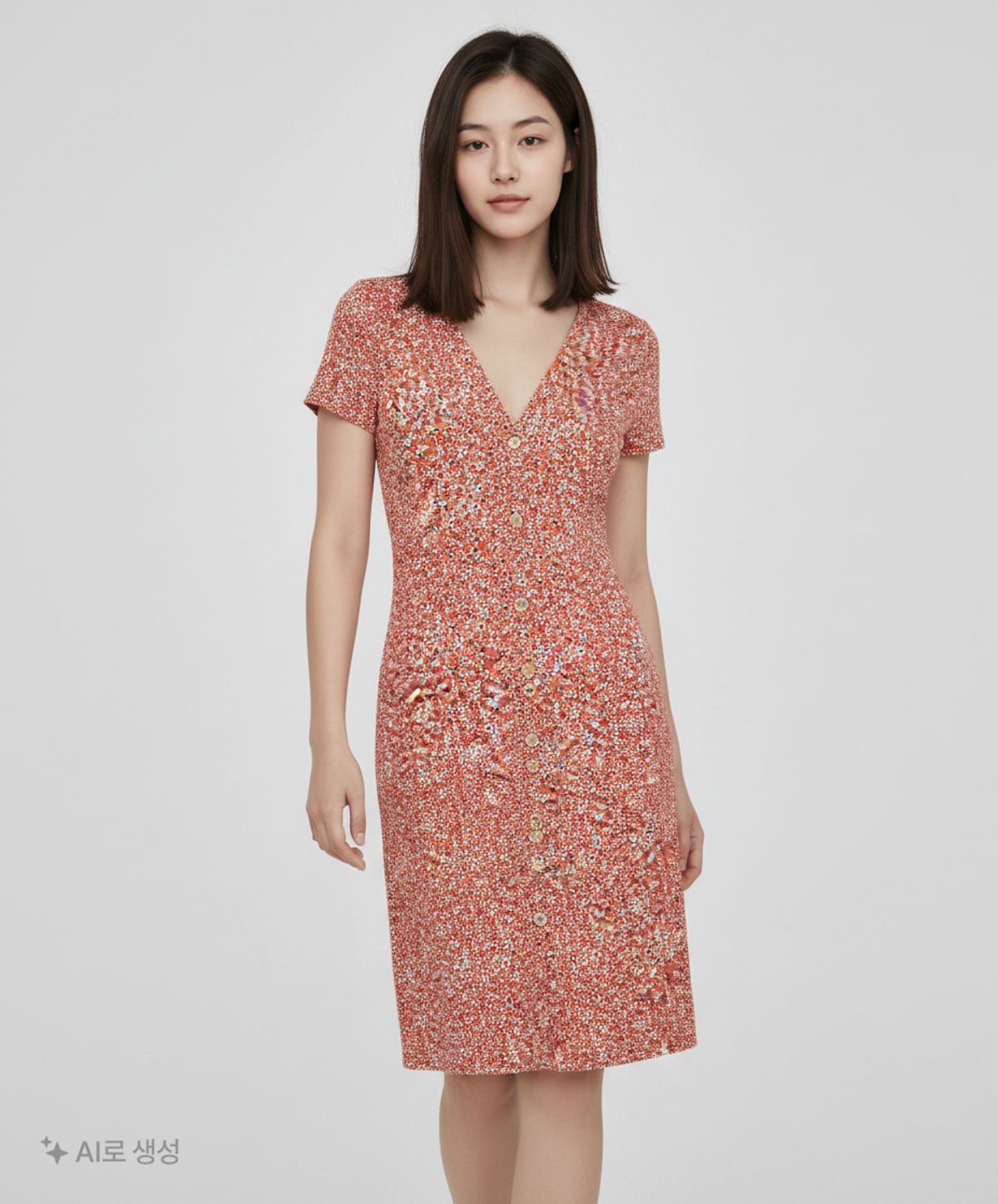 자라(ZARA) 미디 원피스 M