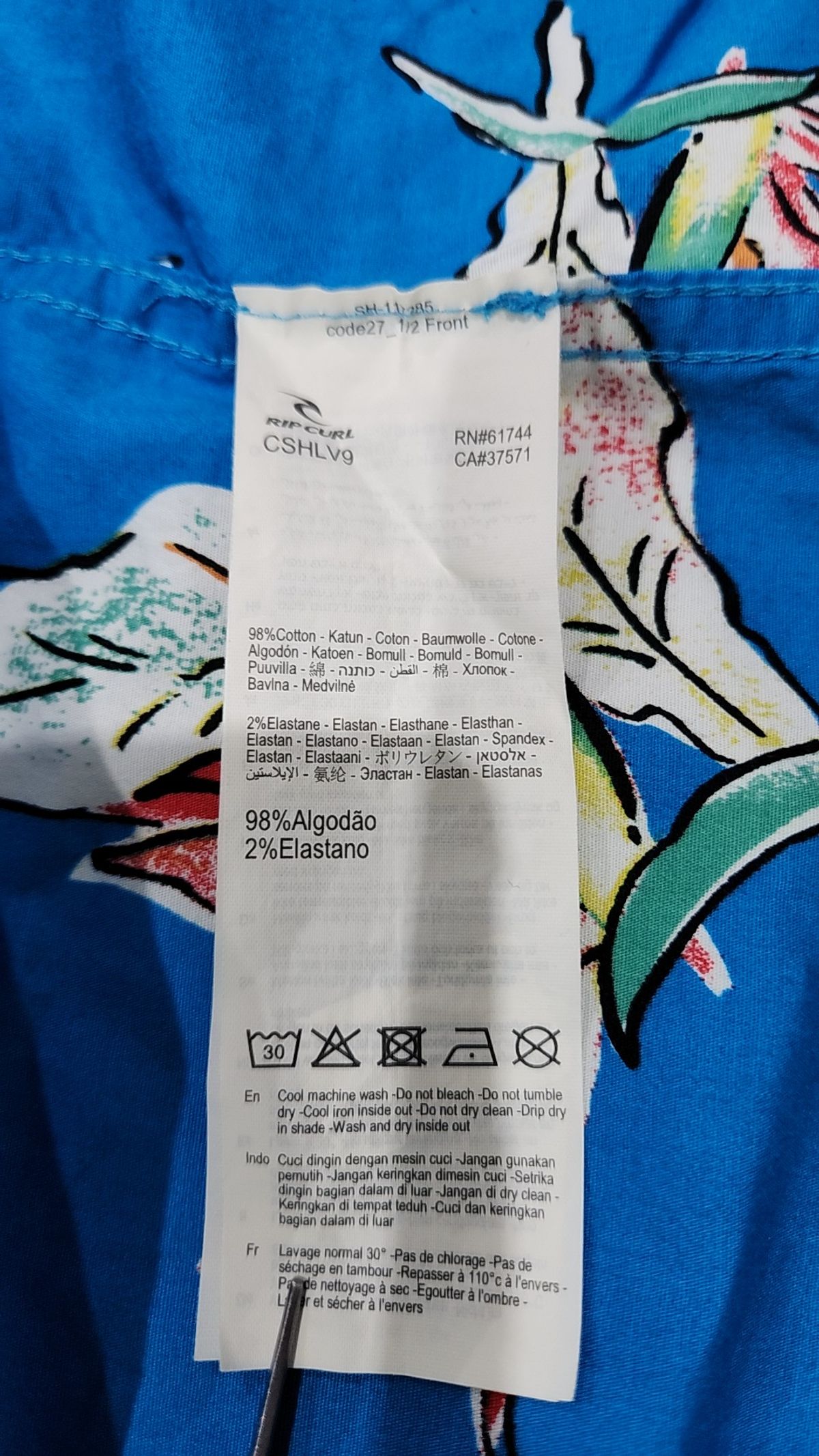 립컬(RIPCURL) 캐주얼 셔츠 L