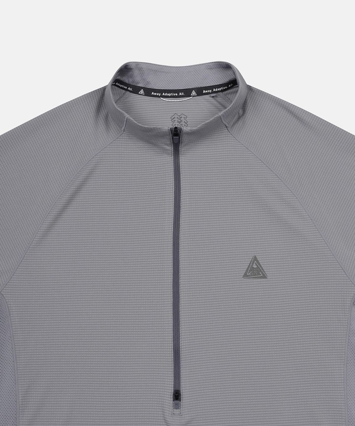 코오롱스포츠(KOLON SPORT) [TRAIL] 남성 하프집업 티셔츠 TLTBX26771GRY