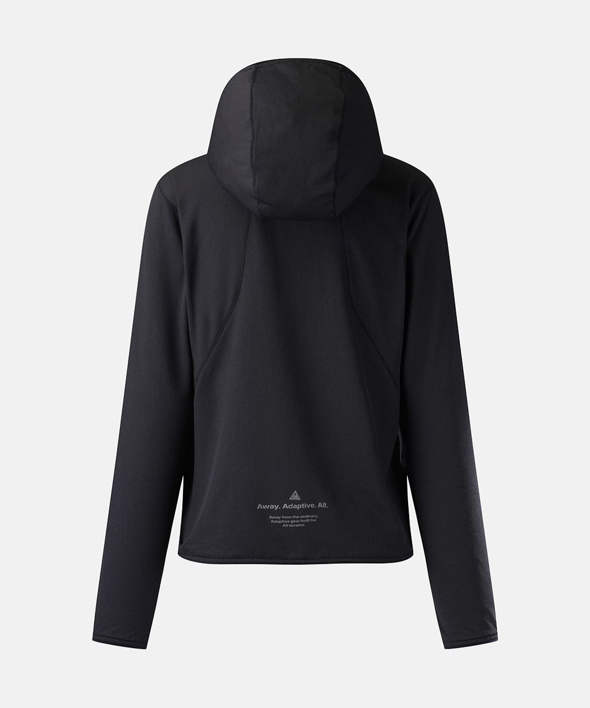 코오롱스포츠(KOLON SPORT) [TRAIL] 여성 트레일러닝 하이브리드 후드 집업 TVJJX26754BLK