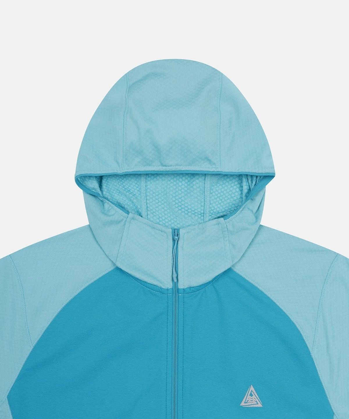 코오롱스포츠(KOLON SPORT) [TRAIL] 여성 트레일러닝 하이브리드 후드 집업 TVJJX26754AQU