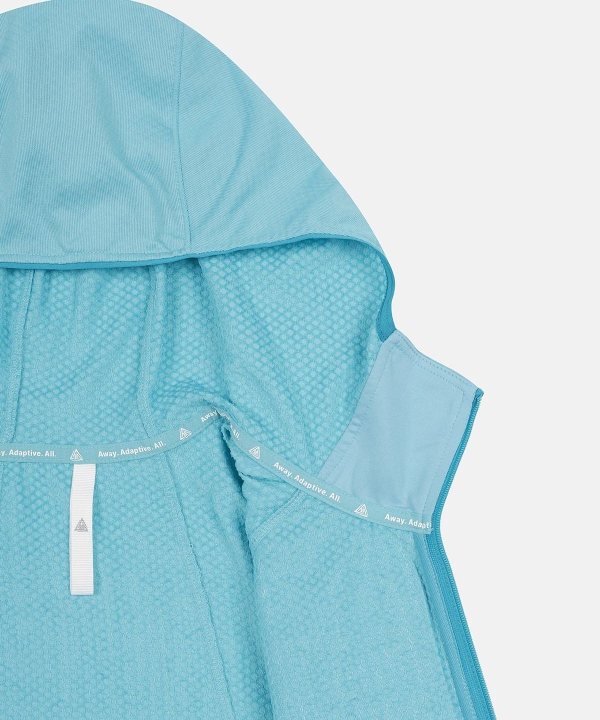 코오롱스포츠(KOLON SPORT) [TRAIL] 여성 트레일러닝 하이브리드 후드 집업 TVJJX26754AQU