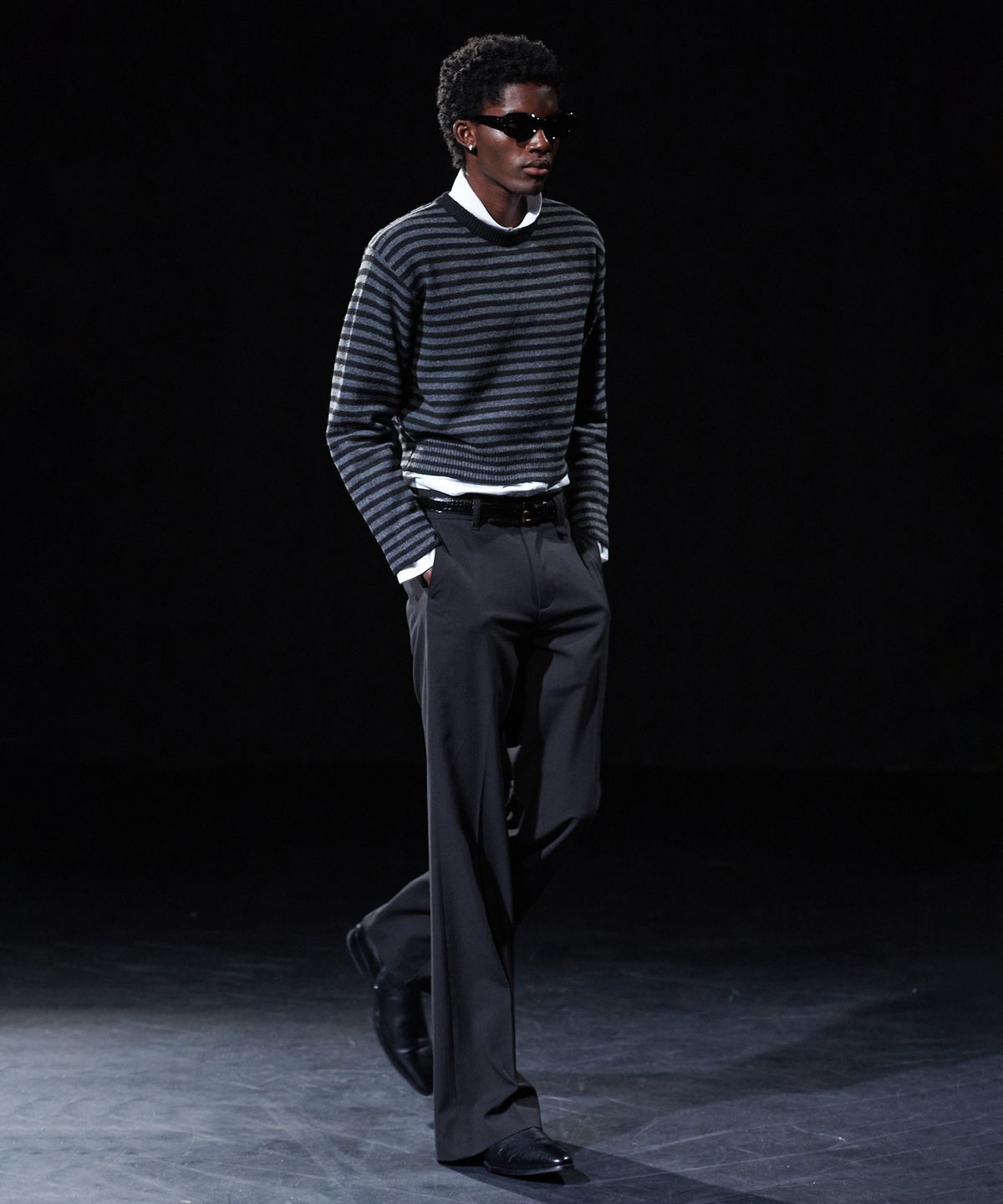 테이크이지(TAKEASY) [DMD] PRIMAL ST KNIT - Charcoal