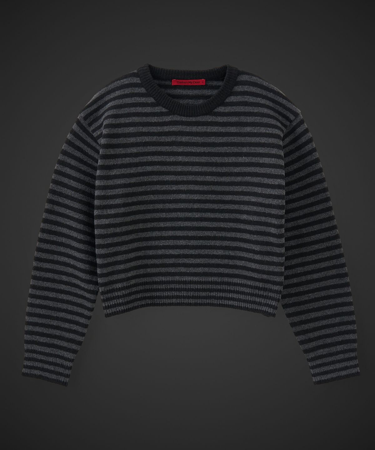 테이크이지(TAKEASY) [DMD] PRIMAL ST KNIT - Charcoal