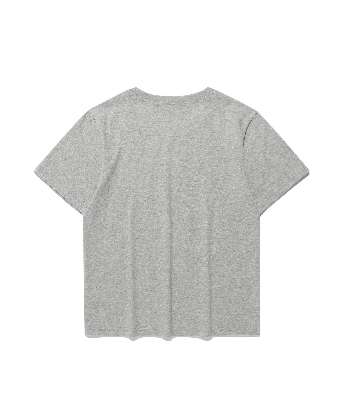 이지이지이지(EASYEASYEASY) Easy Basic Logo Tee Grey