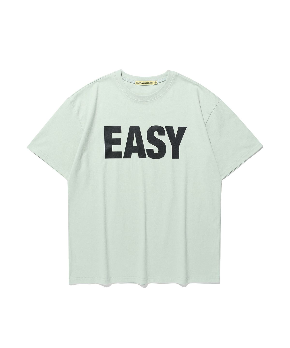 이지이지이지(EASYEASYEASY) Easy Basic Logo Tee Green