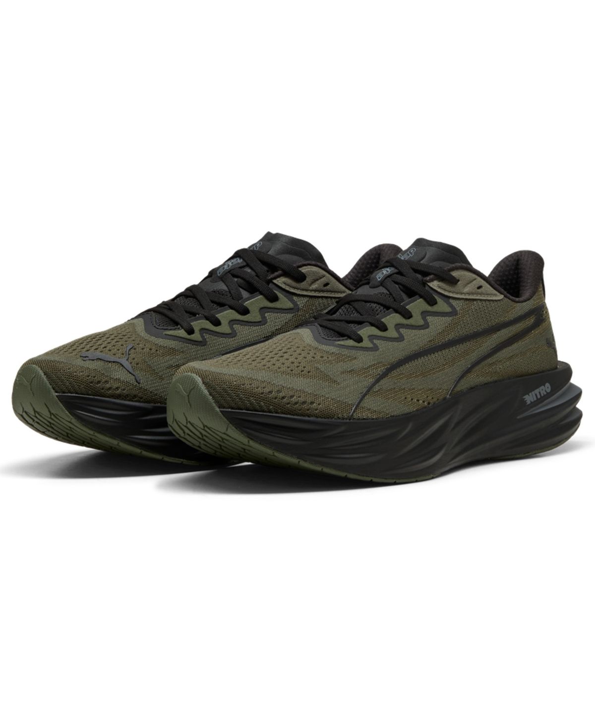 푸마(PUMA) 디비에이트 퓨어 나이트로 - 모스 베일:푸마 블랙 / 313904-23