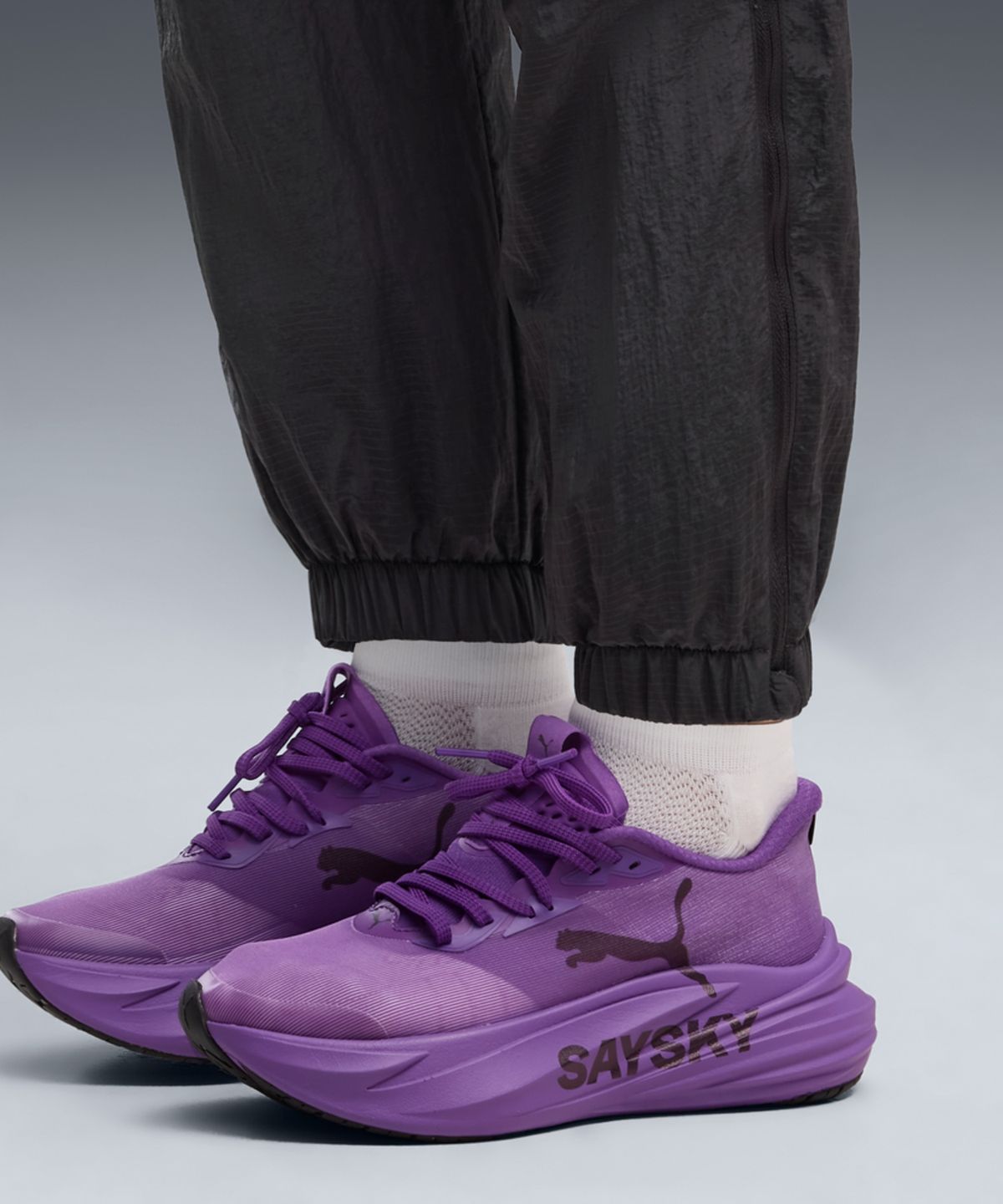 푸마(PUMA) [PUMA X SAYSKY] 매그맥스 나이트로 2 우먼스 - 울트라 퍼플:푸마 블랙 / 313945-01