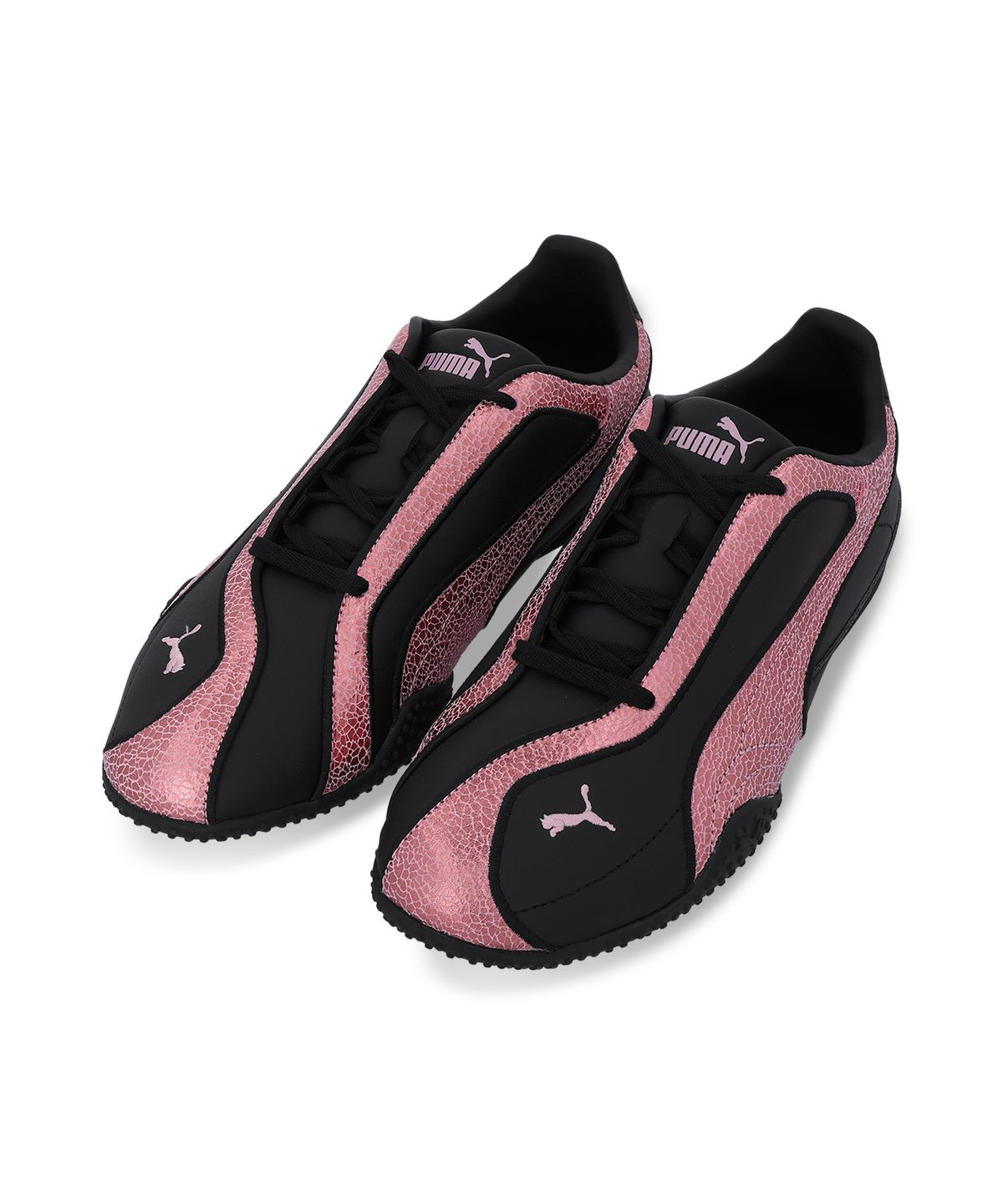 푸마(PUMA) 벨라 V2 슬릭 - 푸마 블랙:포이즈드 핑크 / 409576-01