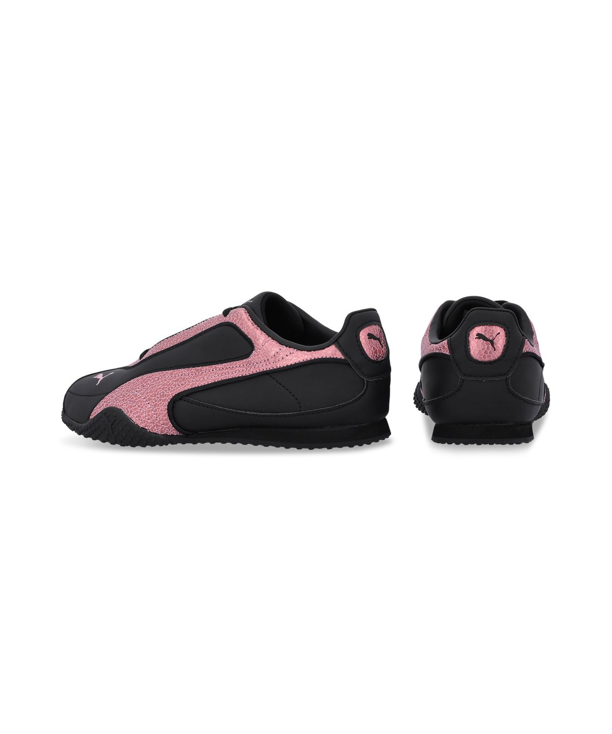 푸마(PUMA) 벨라 V2 슬릭 - 푸마 블랙:포이즈드 핑크 / 409576-01