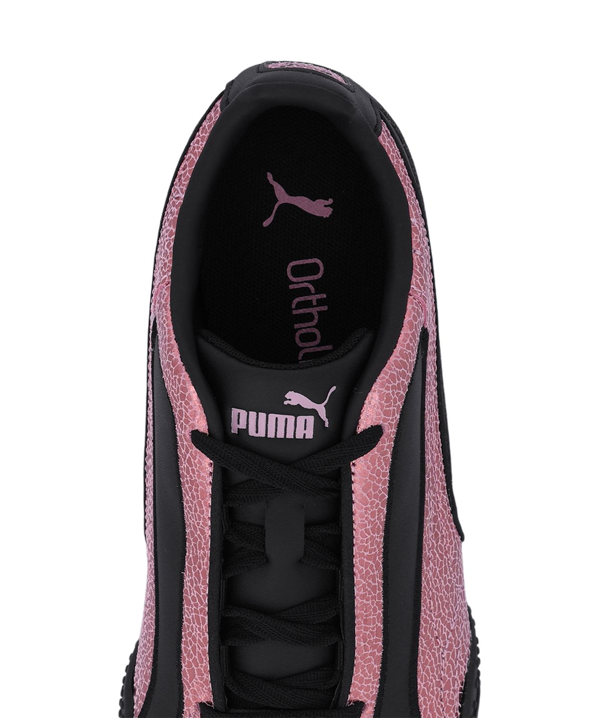 푸마(PUMA) 벨라 V2 슬릭 - 푸마 블랙:포이즈드 핑크 / 409576-01