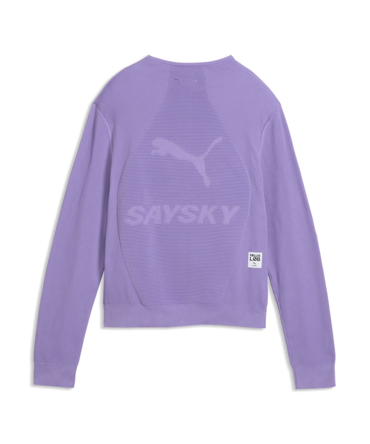 푸마(PUMA) [PUMA X SAYSKY] 롱 슬리브 하프 집 - 라벤더 얼럿 / 528992-46