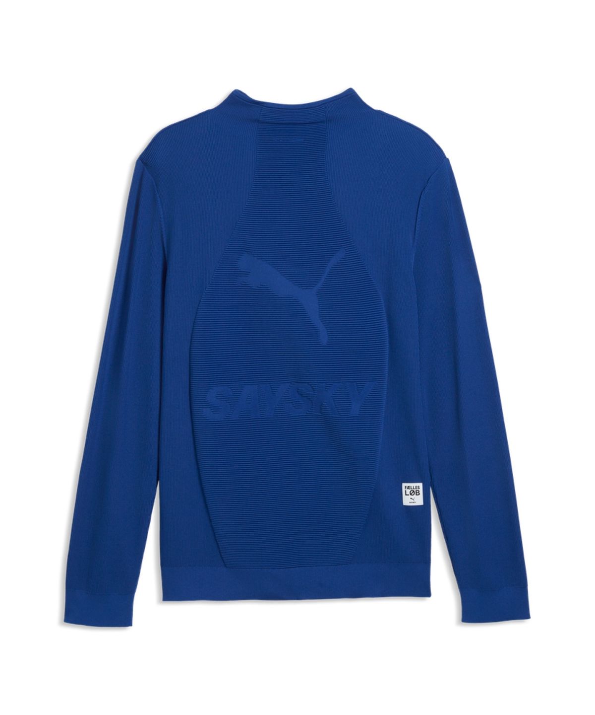 푸마(PUMA) [PUMA X SAYSKY] 롱 슬리브 하프 집 - 코발트 글레이즈 / 529011-99