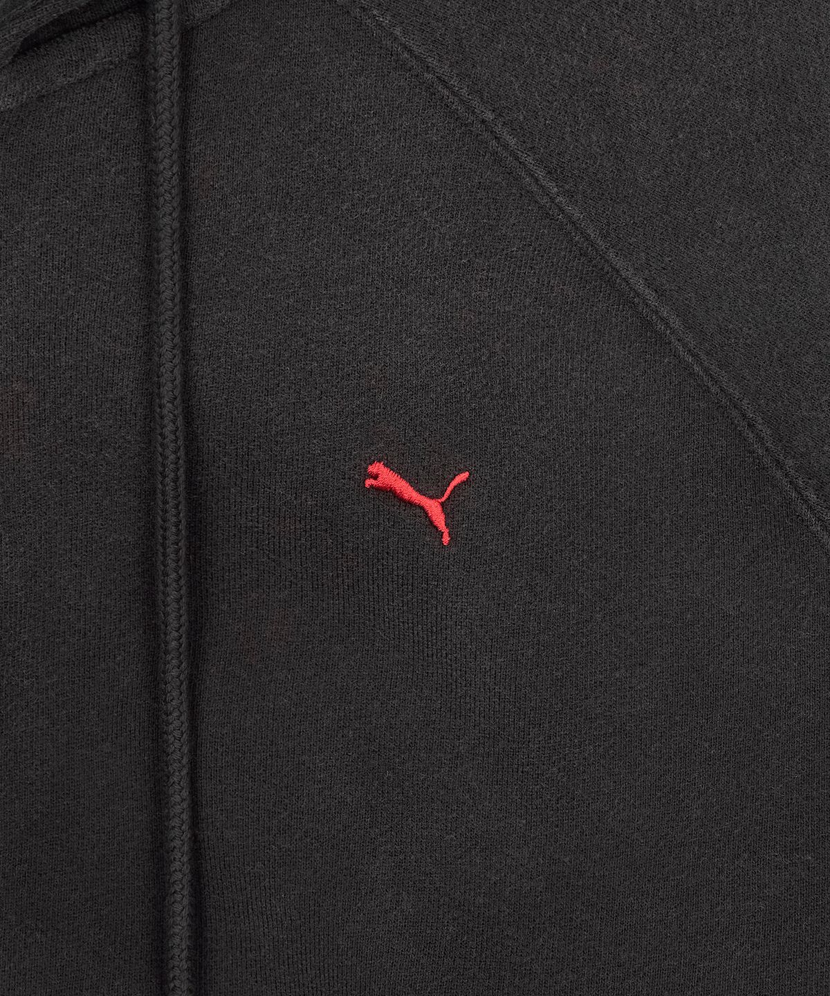 푸마(PUMA) [MUSINSA x PUMA] T7 풀 집 후디드 재킷 - 푸마 블랙 / 640538-01