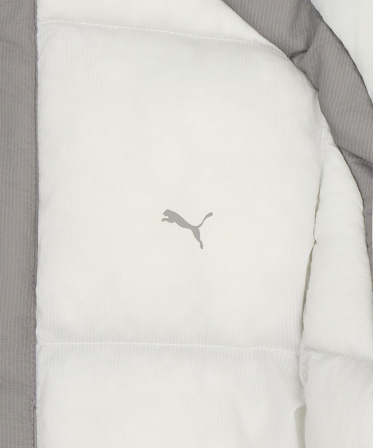 푸마(PUMA) [PUMA X MUSINSA] T7 라이트 웨이트 쉬어 패디드 재킷 - 쿨 라이트 그레이 / 640540-09