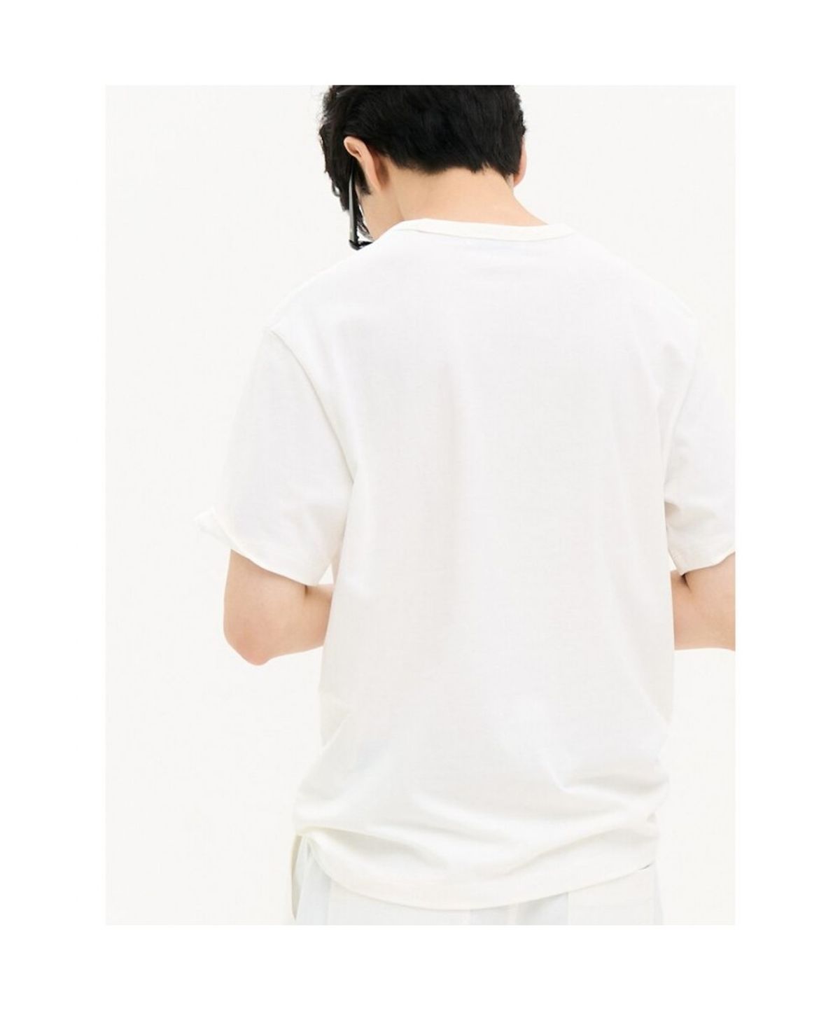 에잇세컨즈(8SECONDS) 데일리 베이직 반소매 티  화이트