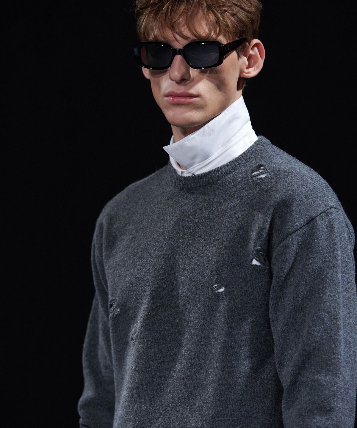 테이크이지(TAKEASY) [DMD] BREACH SL KNIT - Charcoal