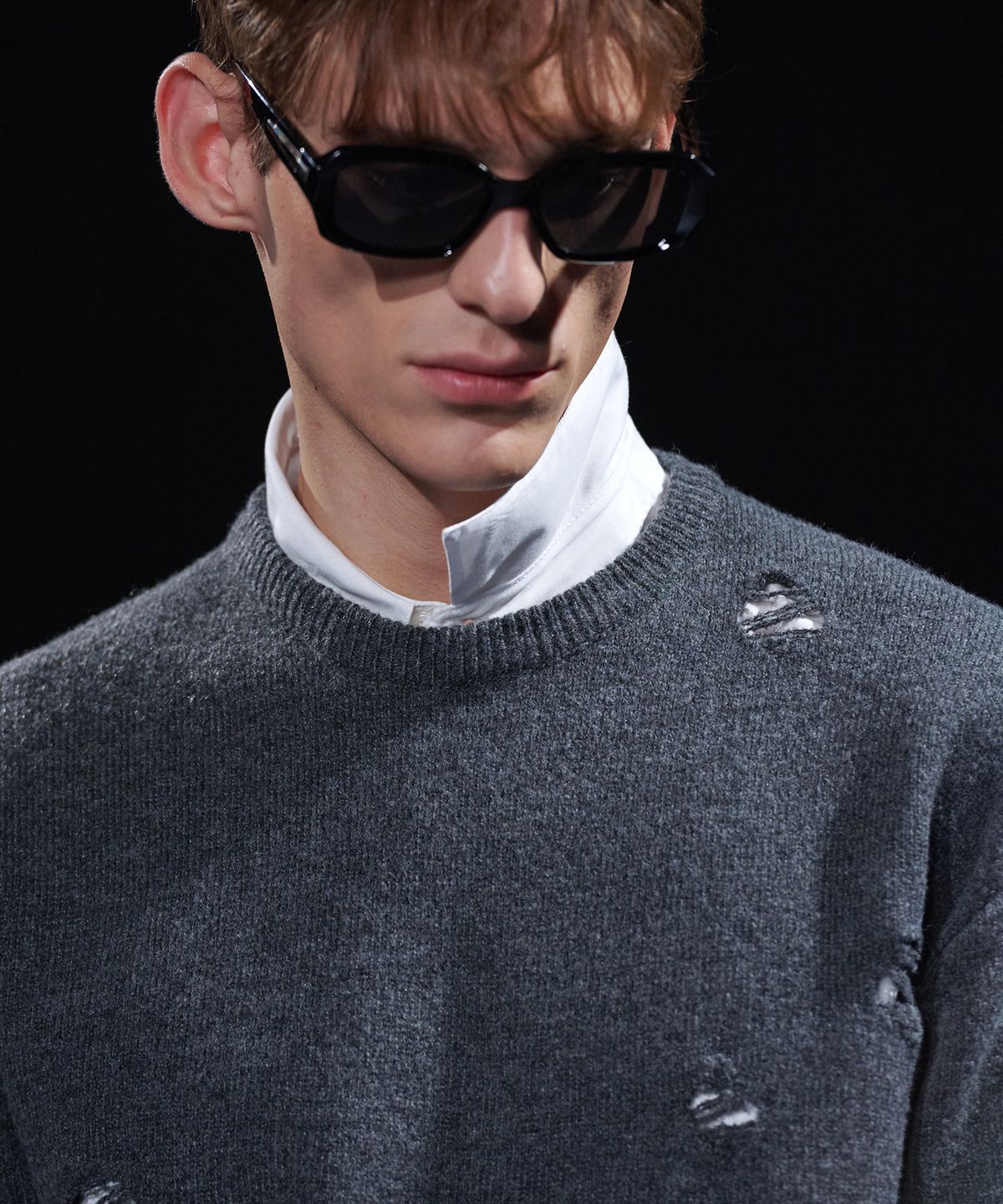 테이크이지(TAKEASY) [DMD] BREACH SL KNIT - Charcoal