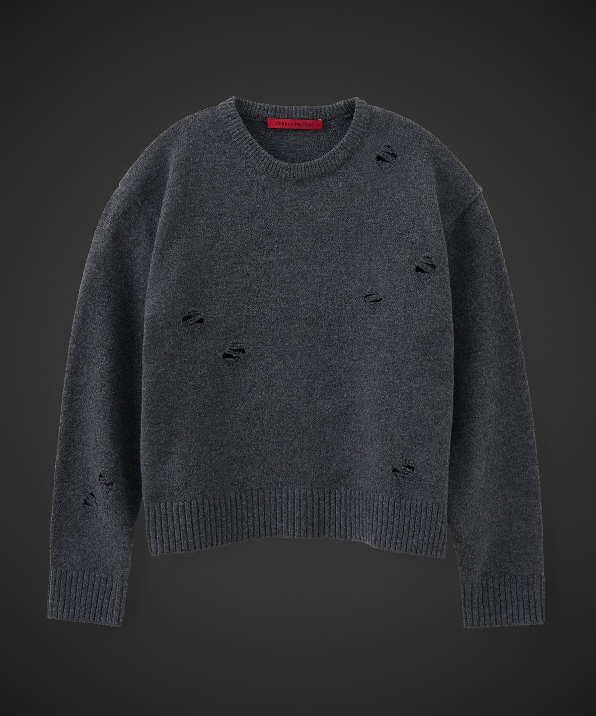 테이크이지(TAKEASY) [DMD] BREACH SL KNIT - Charcoal