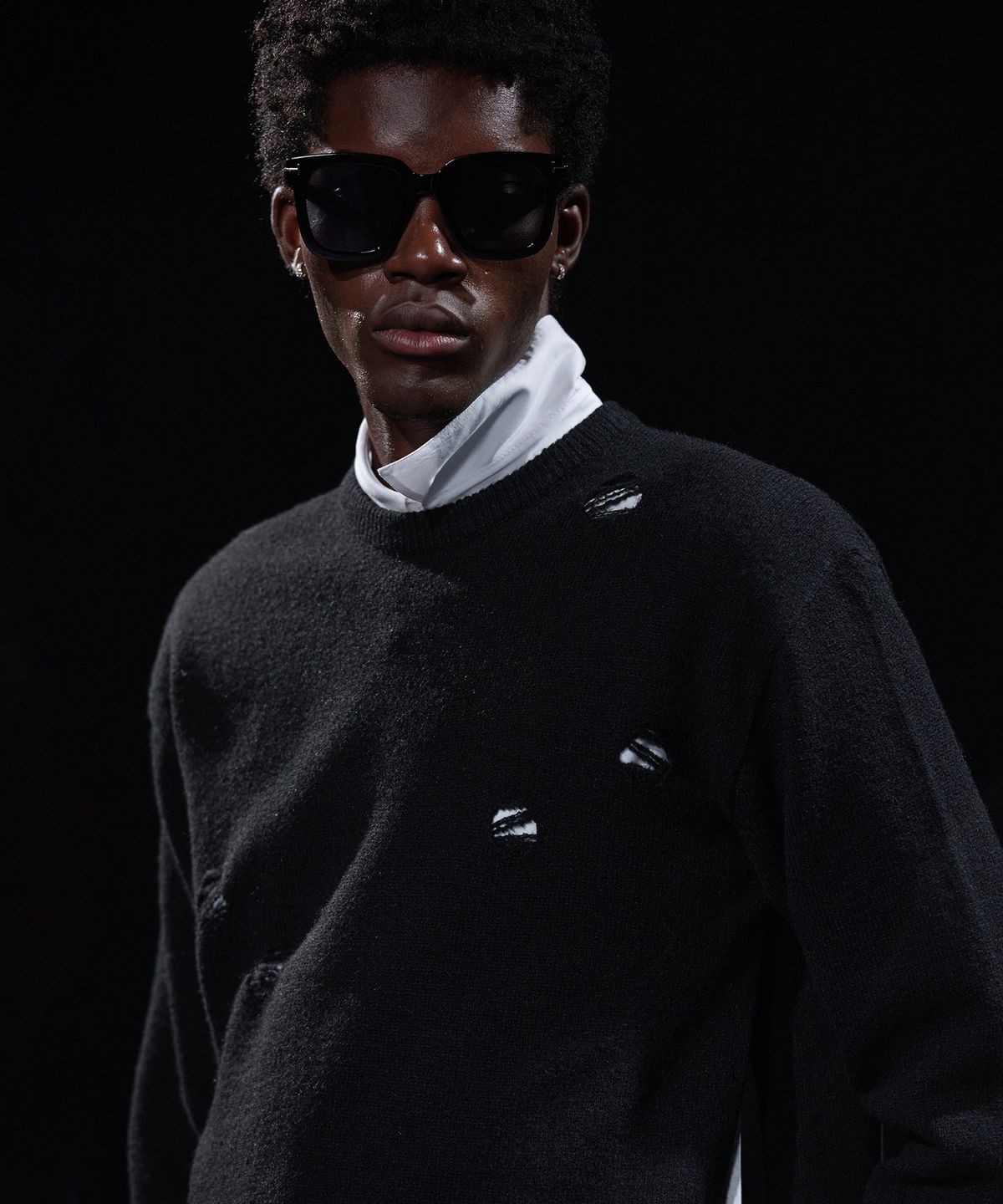테이크이지(TAKEASY) [DMD] BREACH SL KNIT - Black