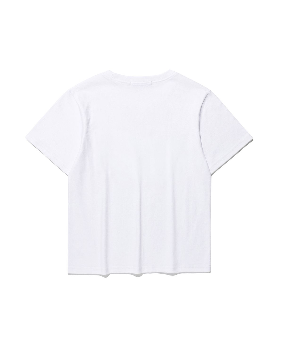 이지이지이지(EASYEASYEASY) Easy Basic Logo Tee White(red)