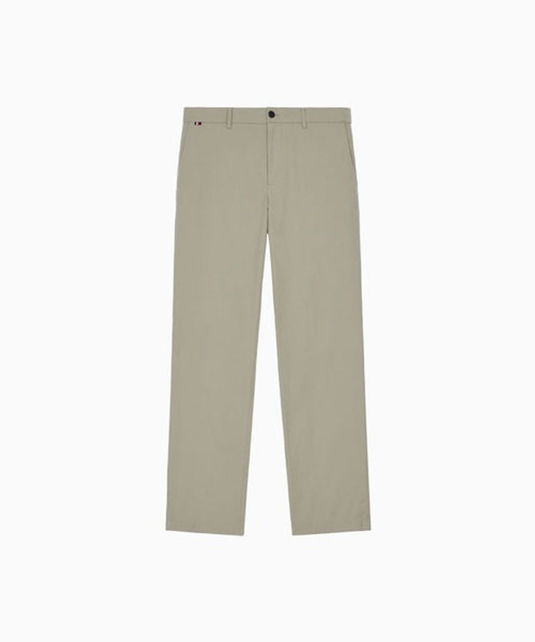 [Slim straight fit] 덴톤 코튼 블렌드 스트럭처 팬츠 (T12G6WPC740ML1AEG)