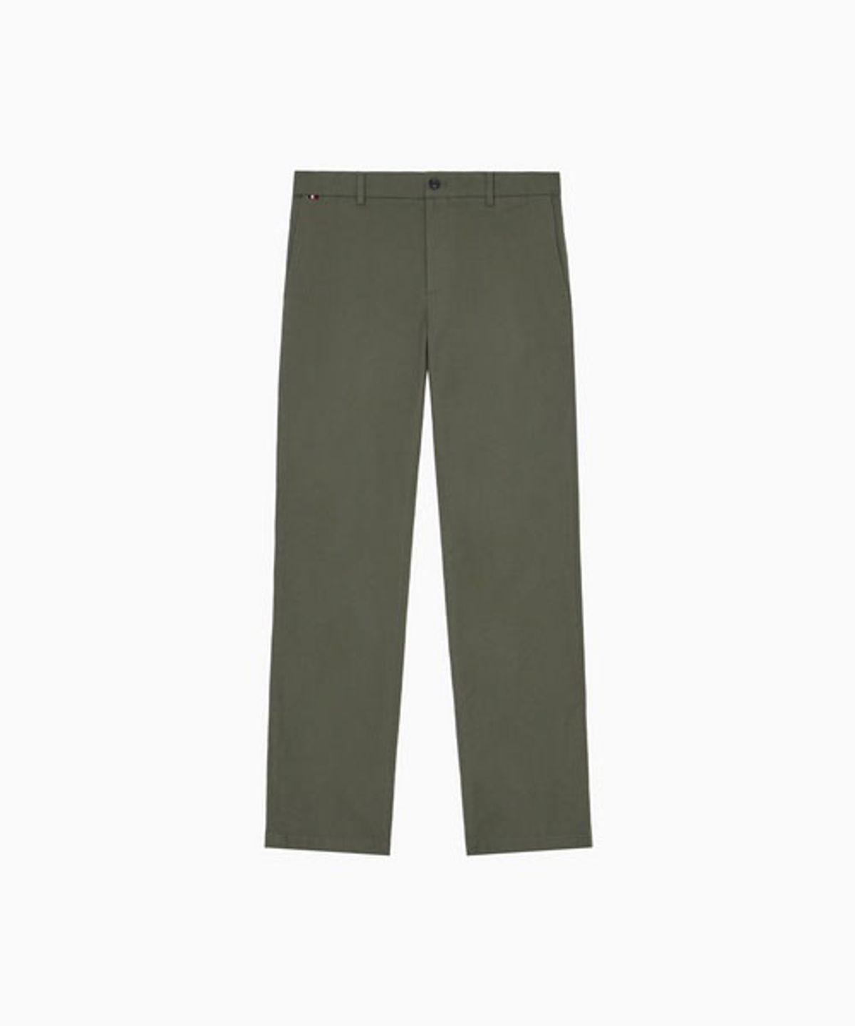 타미힐피거(TOMMY HILFIGER) [Slim straight fit] 덴톤 코튼 블렌드 스트럭처 팬츠 (T12G6WPC740ML1M04)