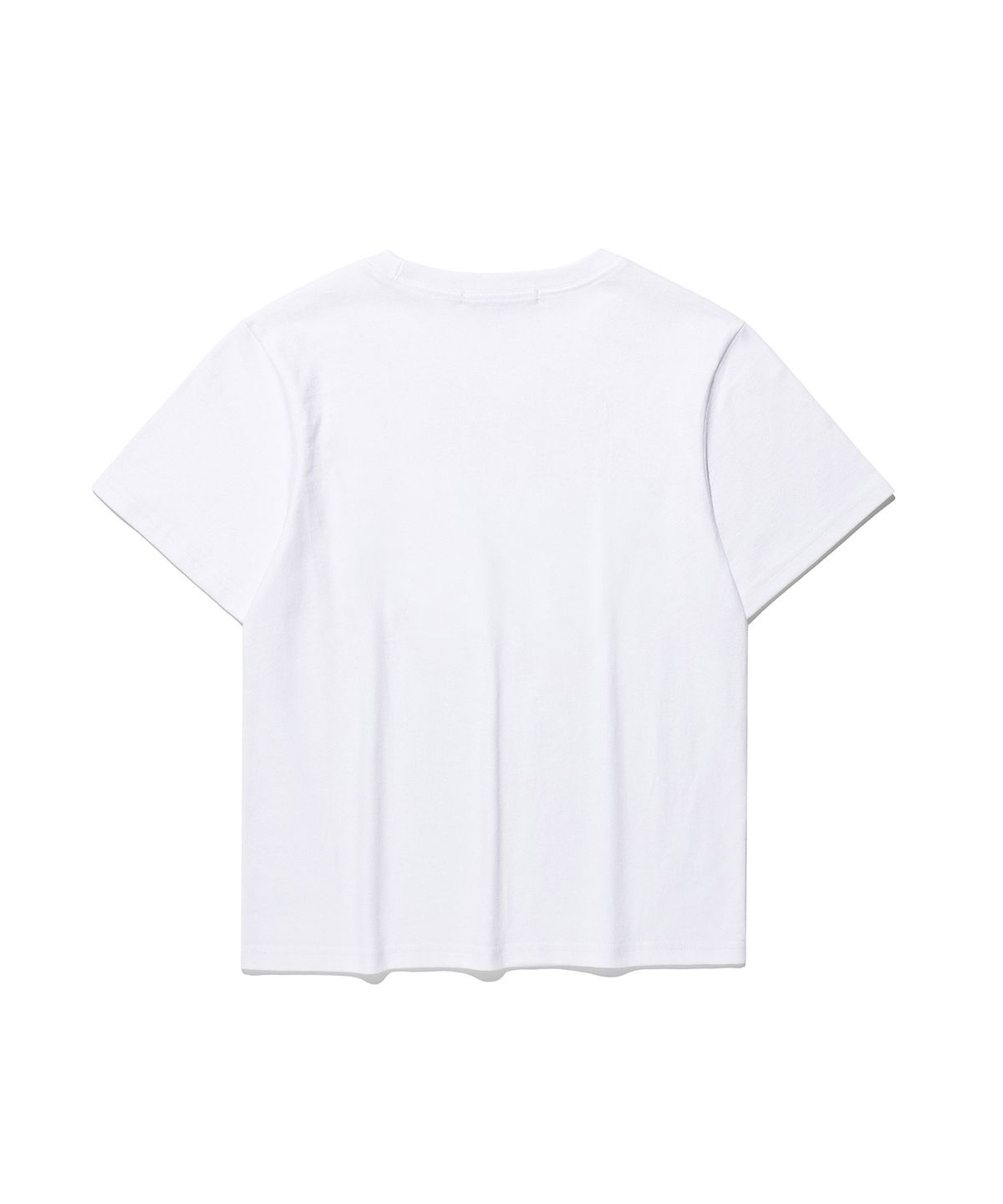 이지이지이지(EASYEASYEASY) Easy Basic Logo Tee White(black)