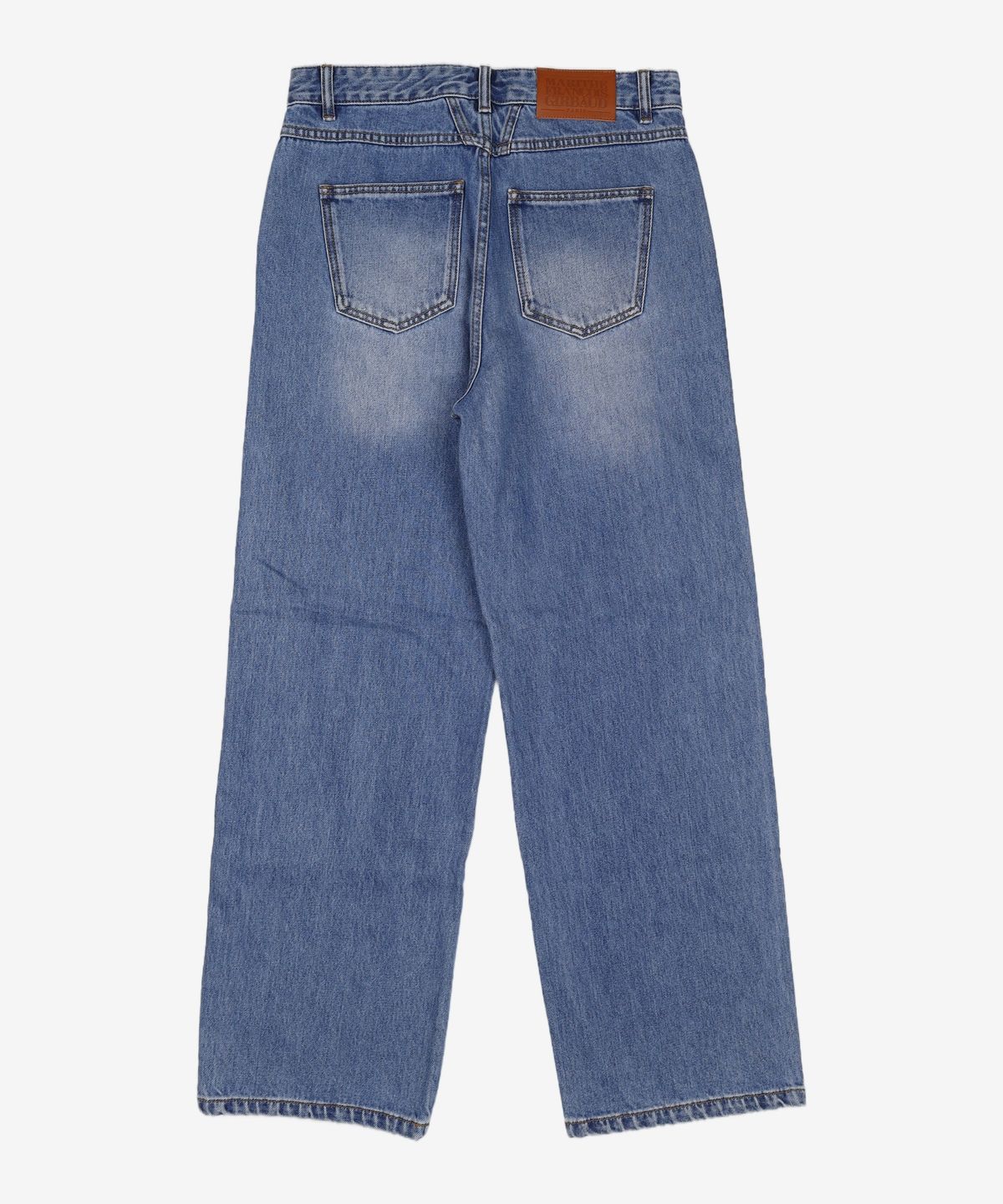 마리떼 프랑소와 저버(MARITHÉ + FRANҪOIS GIRBAUD) M HIGH STRAIGHT DENIM PANTS light blue 28