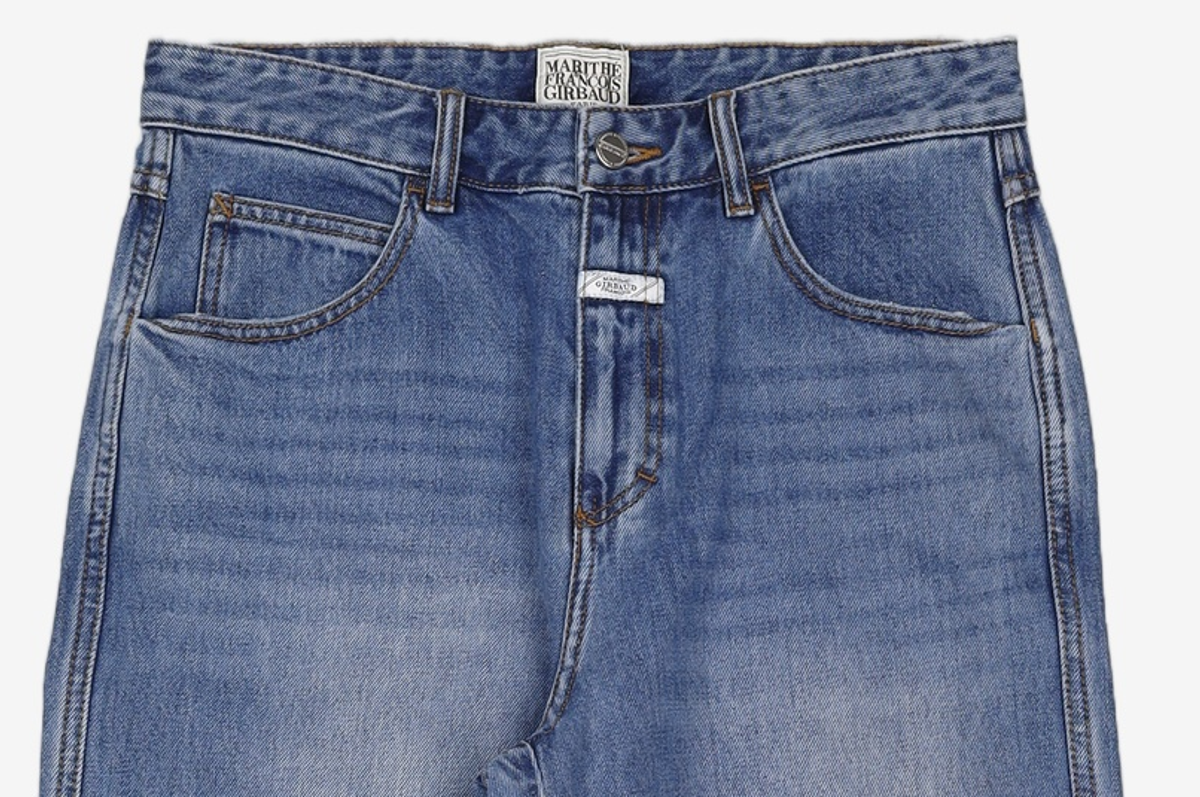 마리떼 프랑소와 저버(MARITHÉ + FRANҪOIS GIRBAUD) M HIGH STRAIGHT DENIM PANTS light blue 28