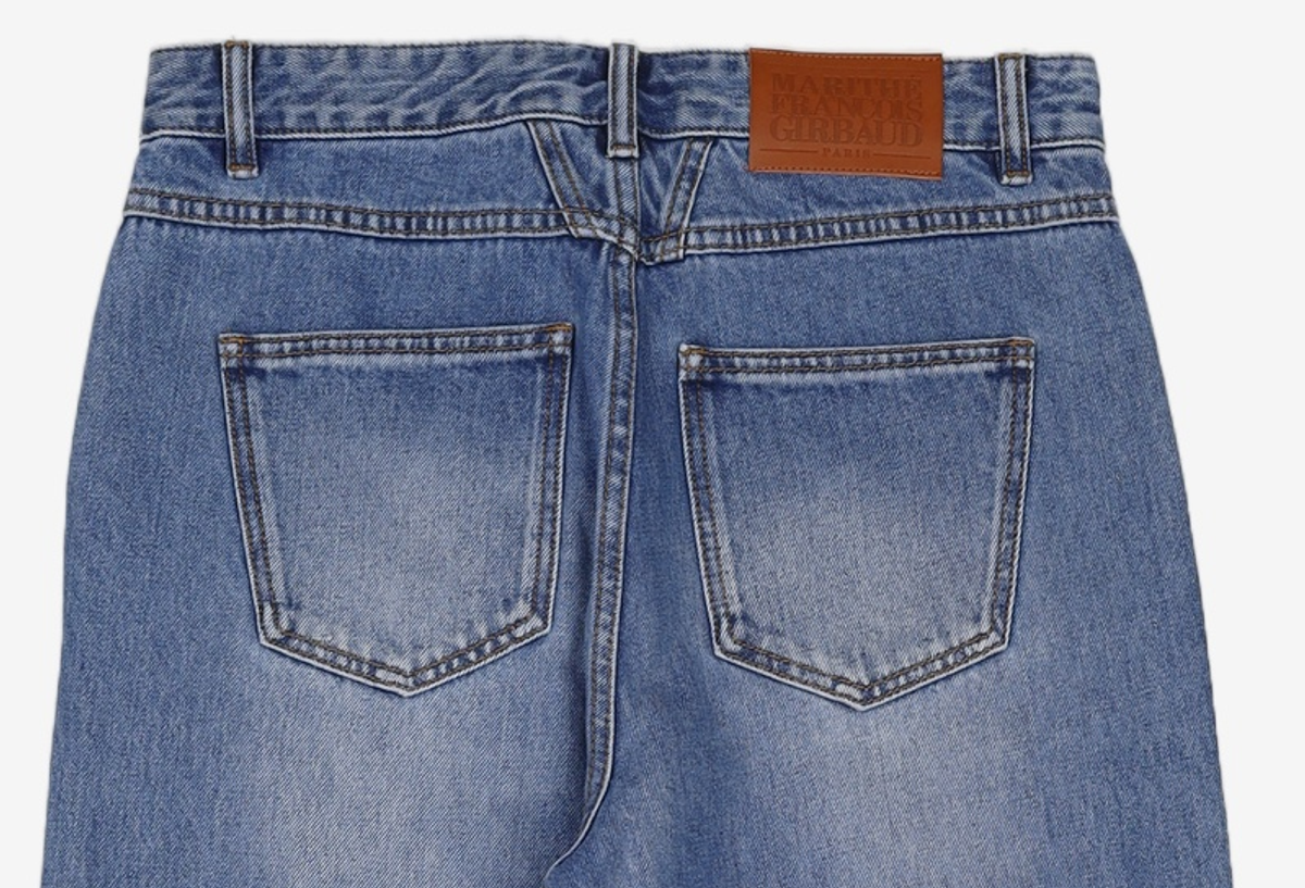 마리떼 프랑소와 저버(MARITHÉ + FRANҪOIS GIRBAUD) M HIGH STRAIGHT DENIM PANTS light blue 28