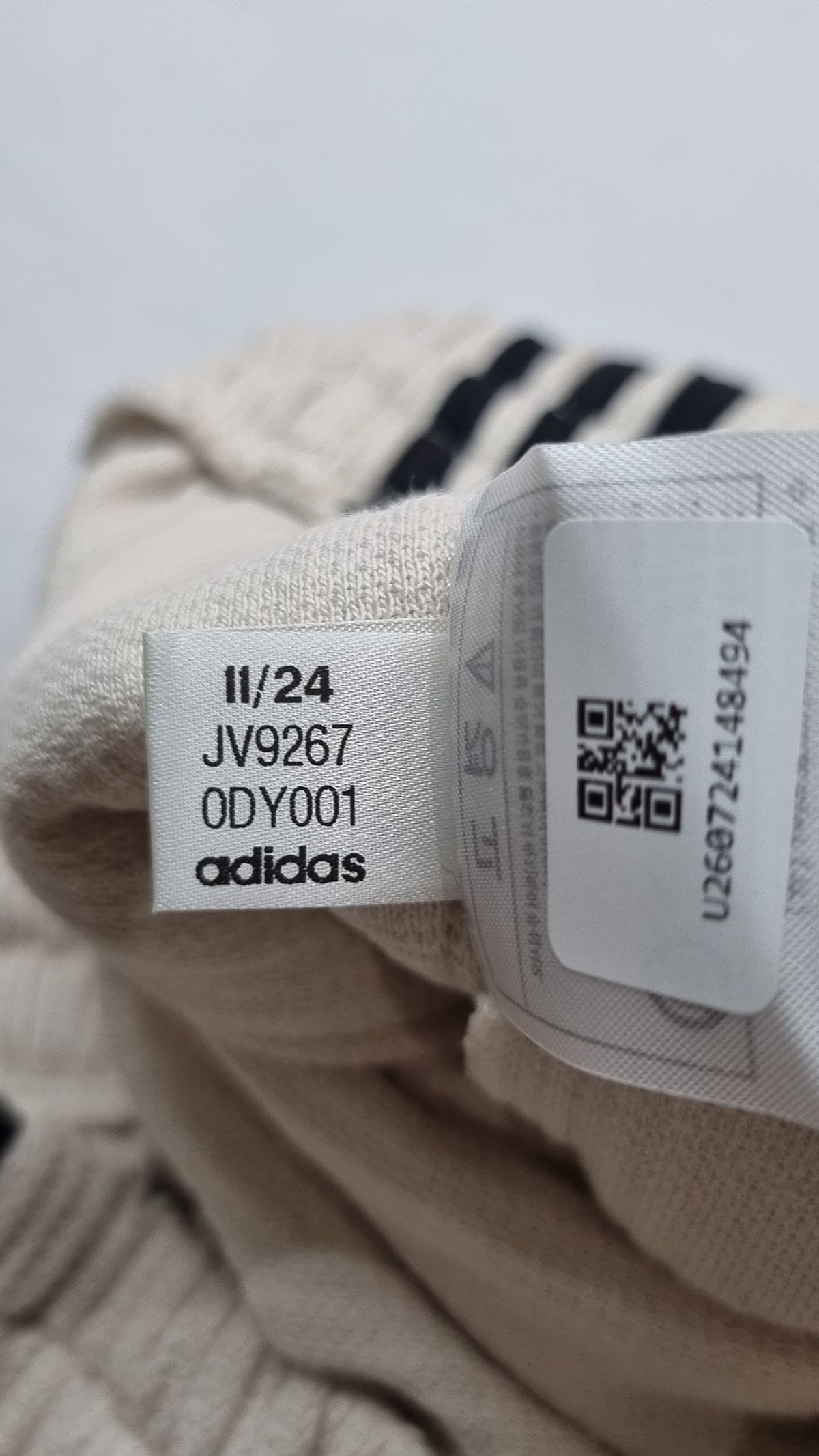 아디다스(ADIDAS) 와플 숏 팬츠 - 원더화이트 / JV9267 L