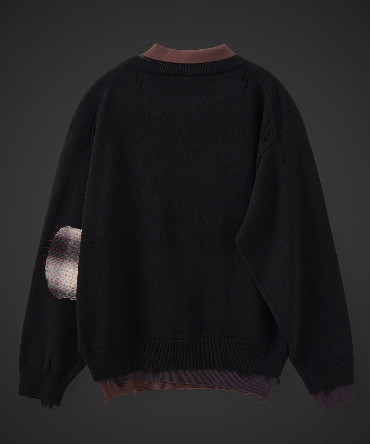테이크이지(TAKEASY) [DMD] FRAME LD KNIT - Black