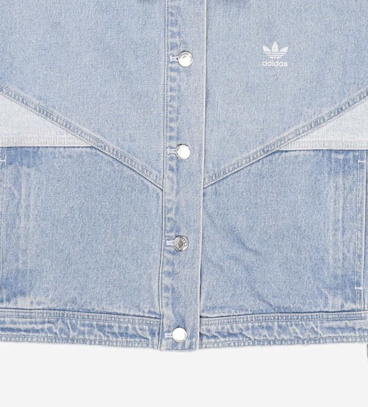 아디다스(ADIDAS) 데님 자켓 W - 블루 / HU1639 L