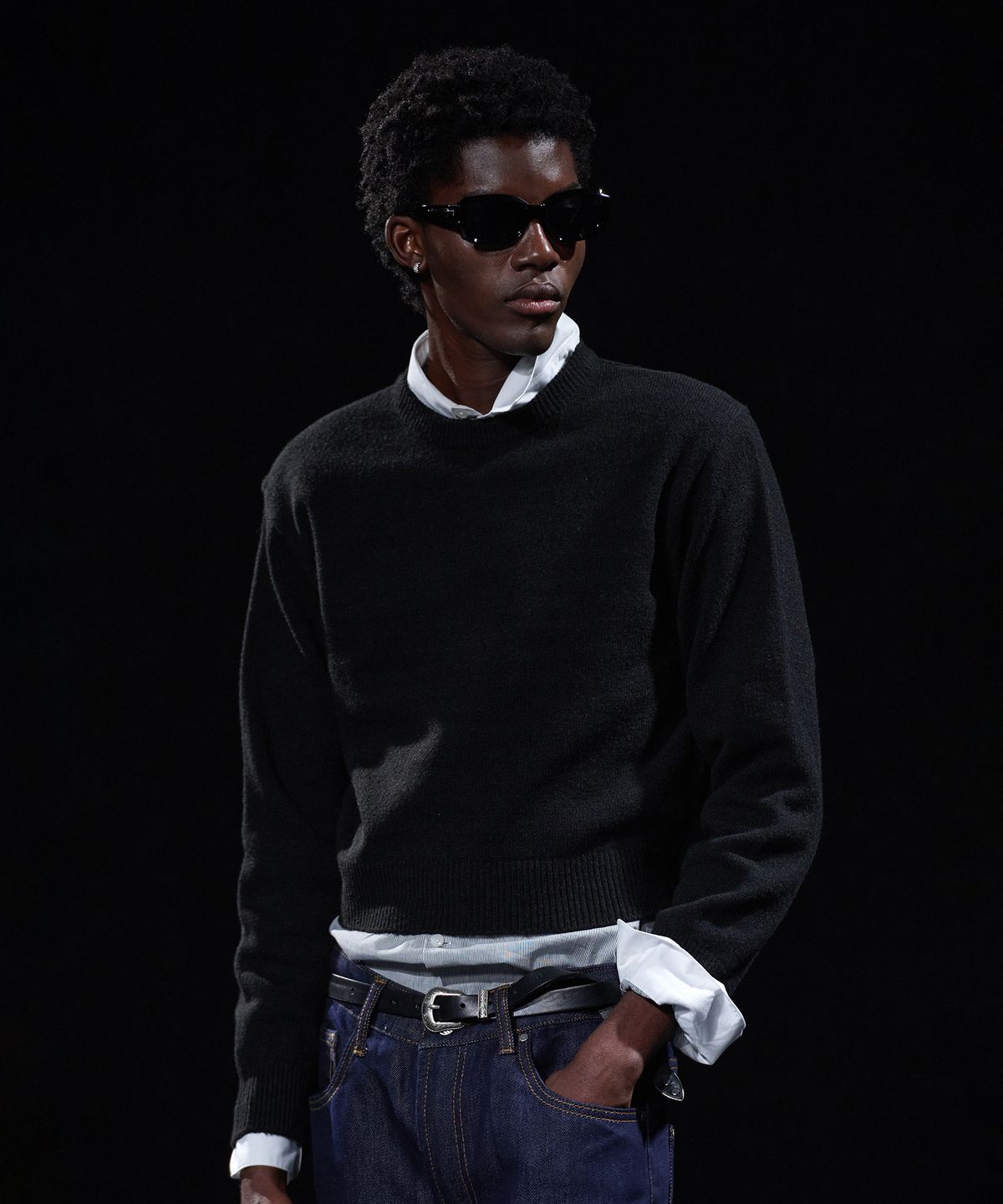테이크이지(TAKEASY) [DMD] CORE MN KNIT - Black