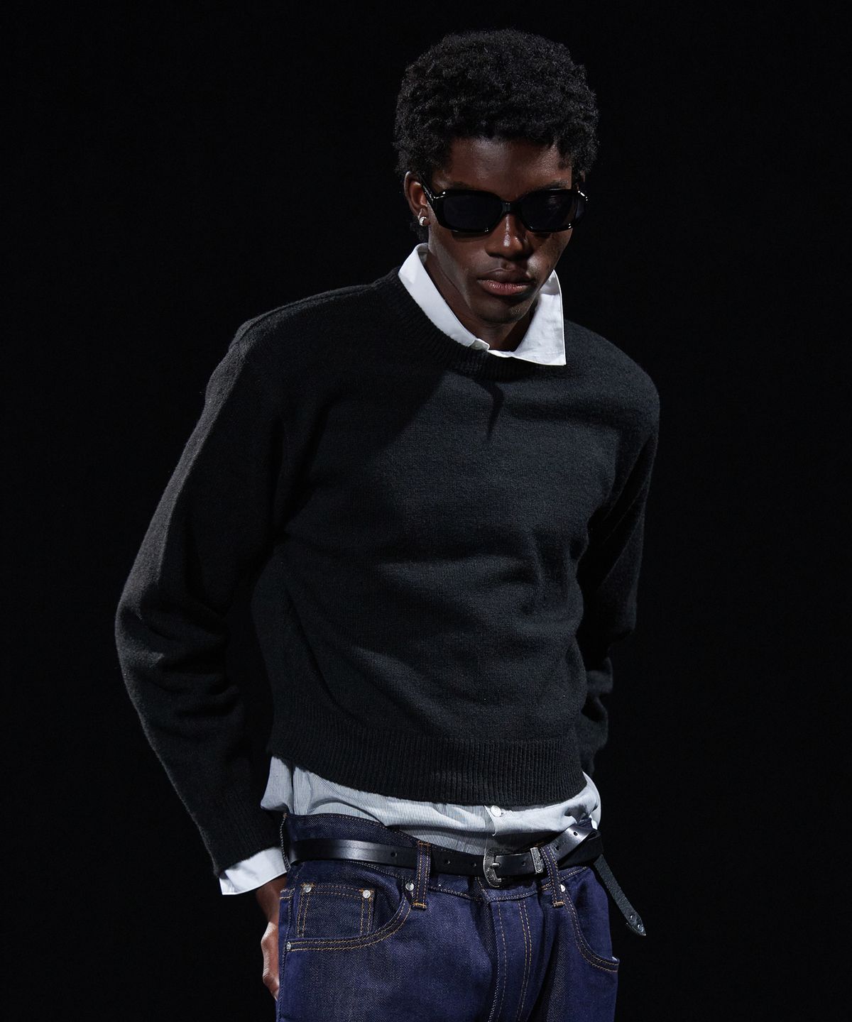 테이크이지(TAKEASY) [DMD] CORE MN KNIT - Black