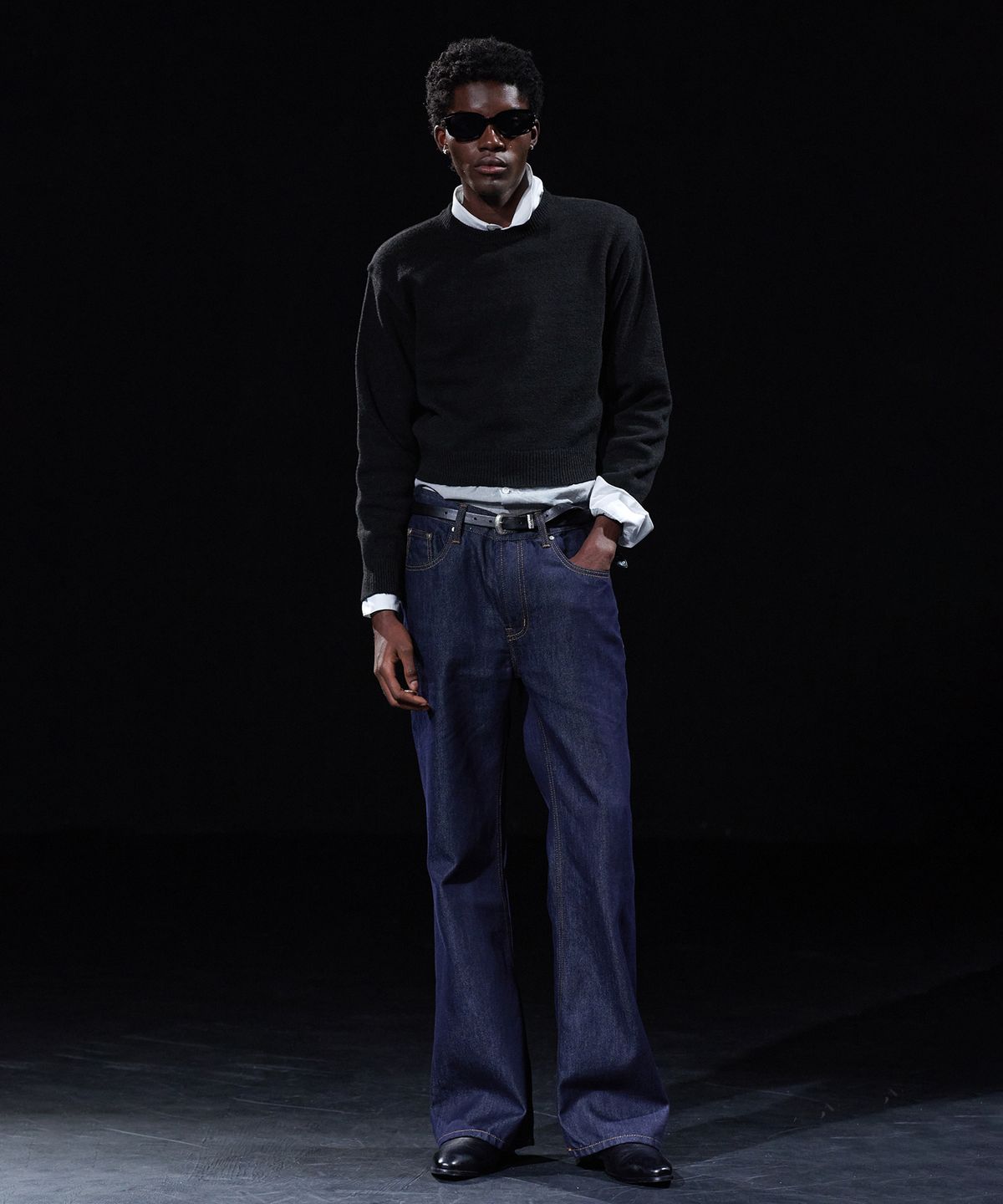 테이크이지(TAKEASY) [DMD] CORE MN KNIT - Black