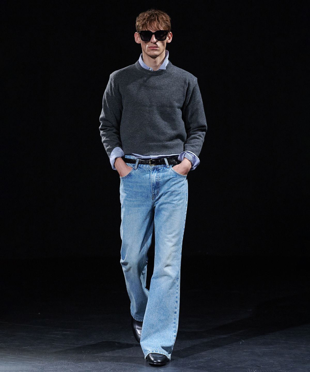 테이크이지(TAKEASY) [DMD] CORE MN KNIT - Charcoal