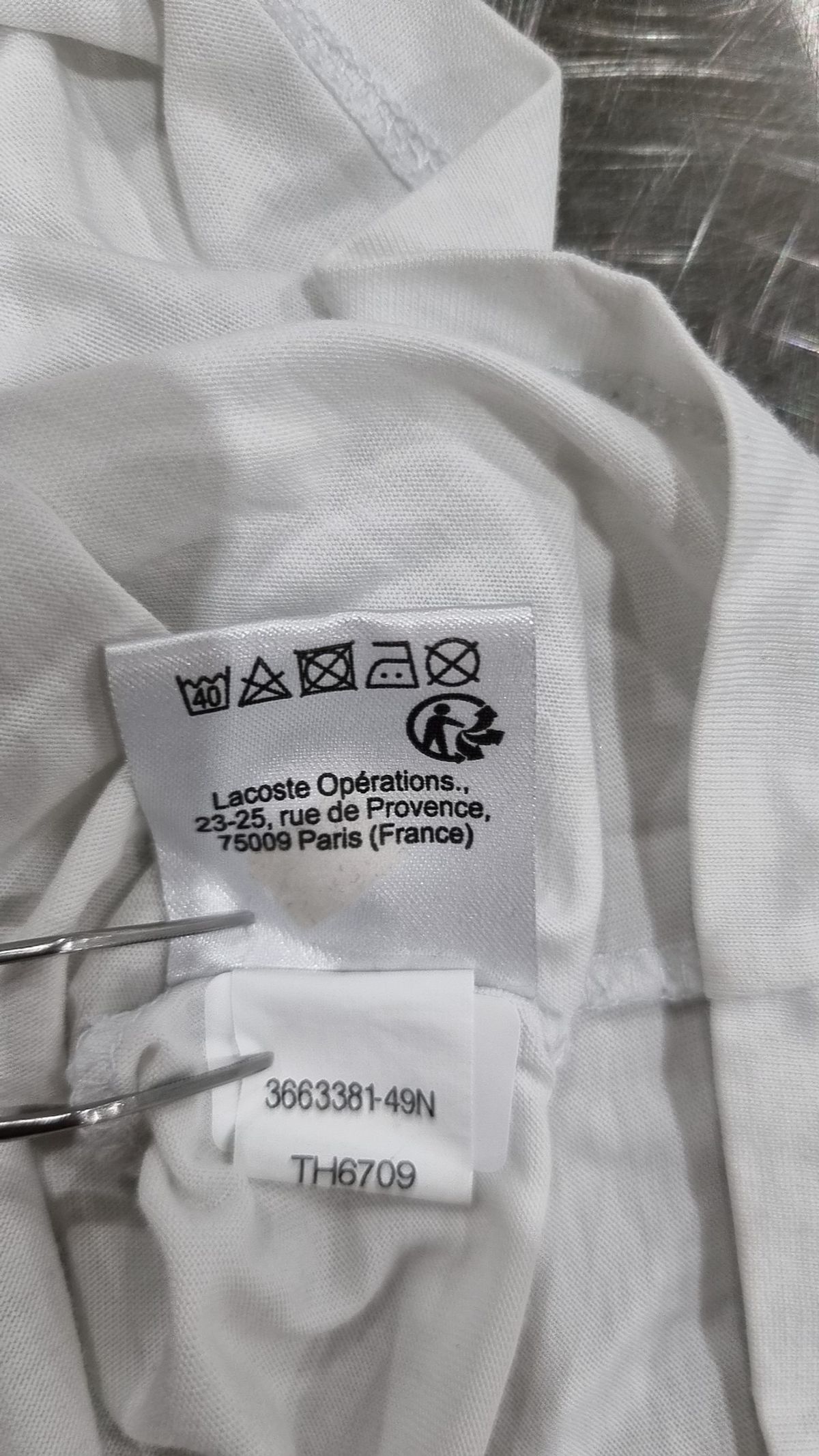 라코스테(LACOSTE) 반소매 티셔츠 M