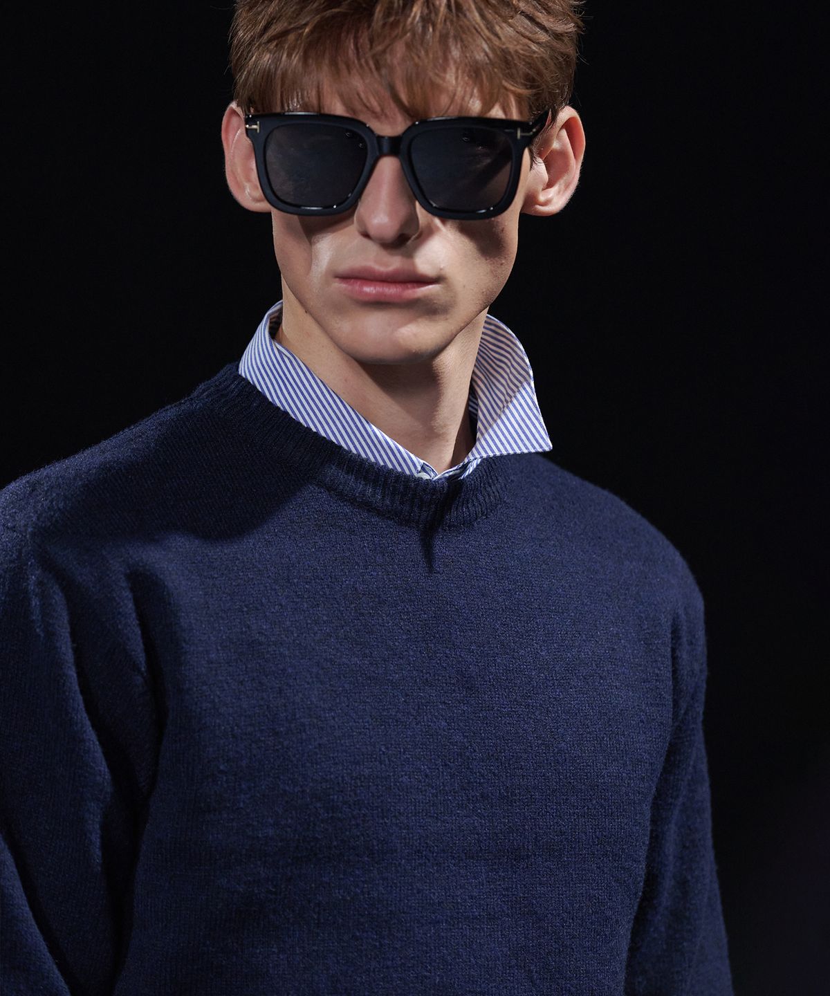테이크이지(TAKEASY) [DMD] CORE MN KNIT - Navy