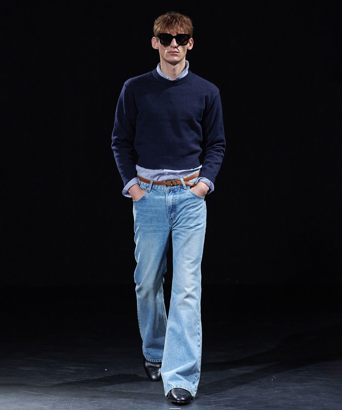 테이크이지(TAKEASY) [DMD] CORE MN KNIT - Navy