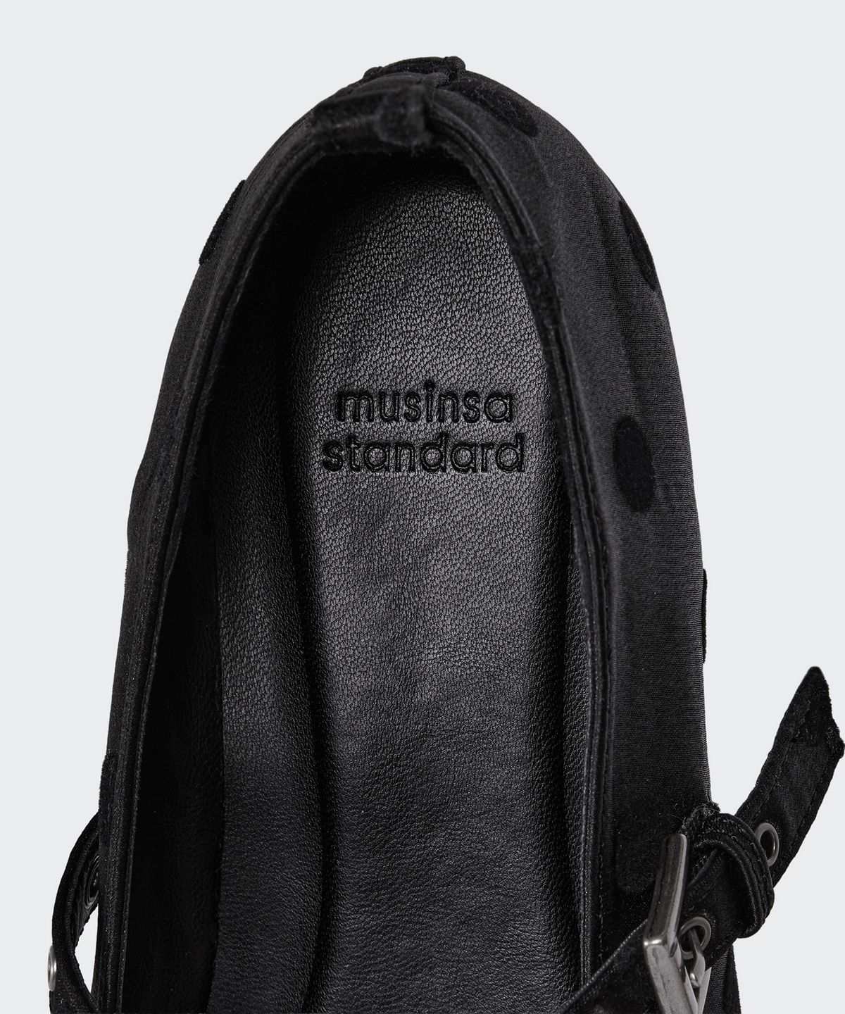 무신사 스탠다드 우먼(MUSINSA STANDARD WOMAN) 우먼즈 베어풋 폴카 도트 메리 제인 [블랙]