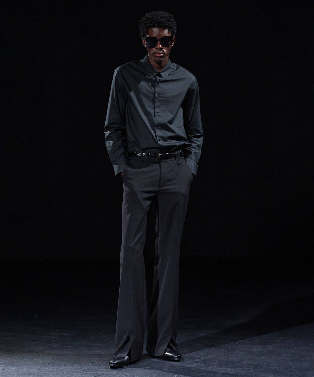 테이크이지(TAKEASY) [DMD] CORE SF SHIRT - Black