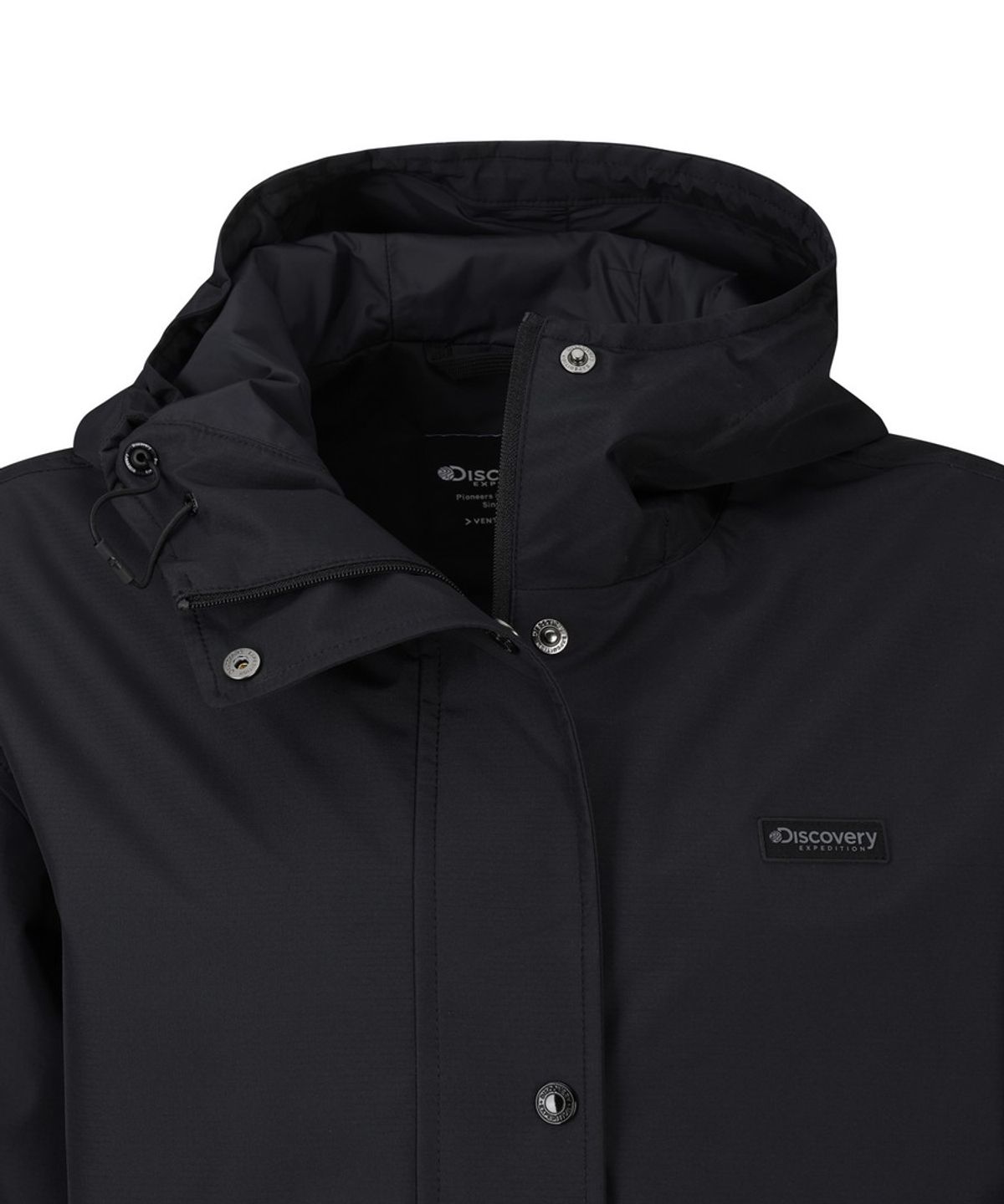 디스커버리 익스페디션(DISCOVERY EXPEDITION) 여성 웰니스 사파리 자켓 (BLACK)